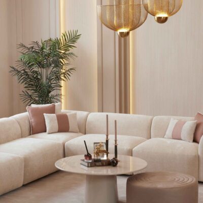 Canapé d'angle Elara