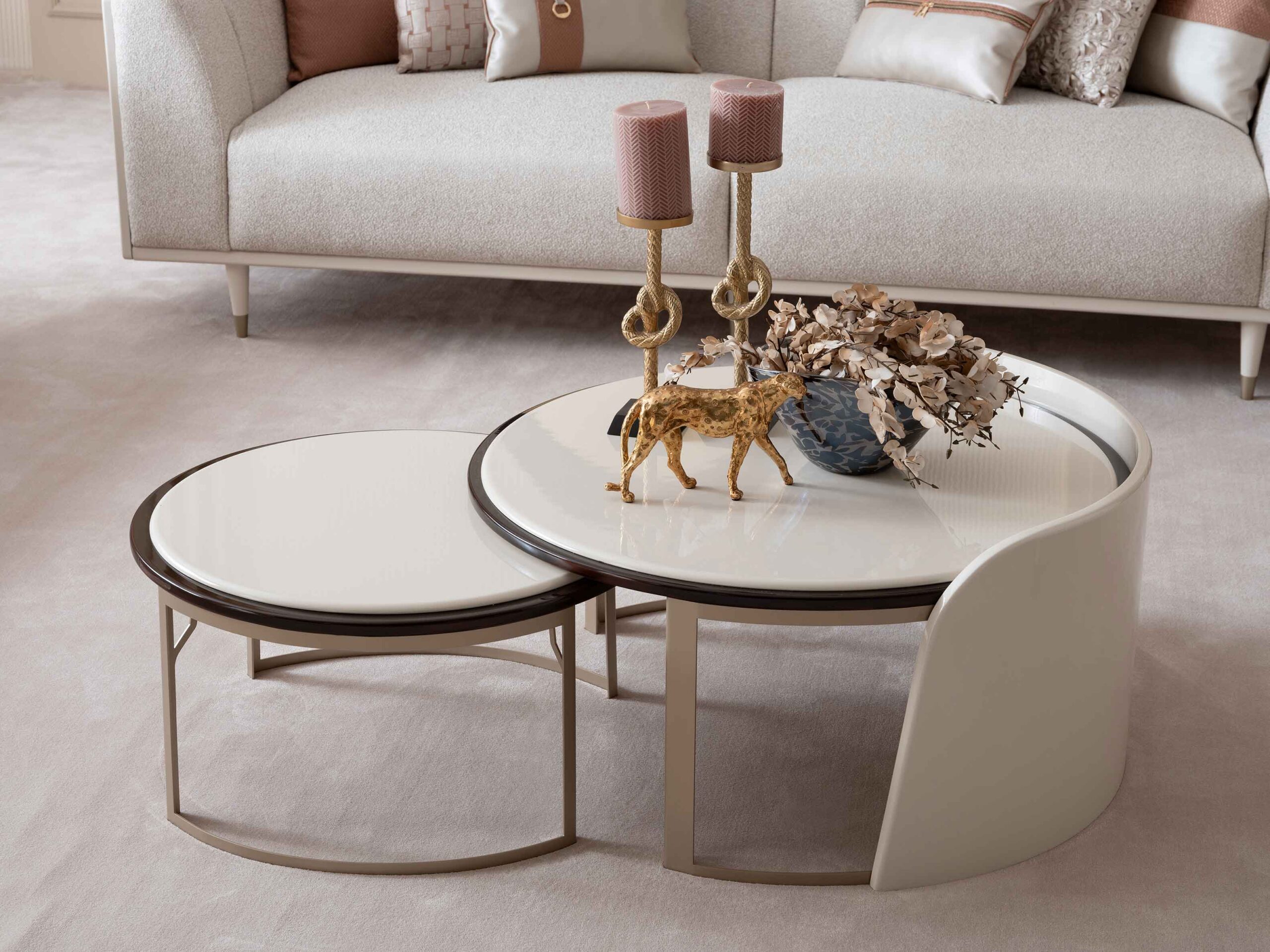 Monaco Coffee Table 2 Pieces - Image 3
