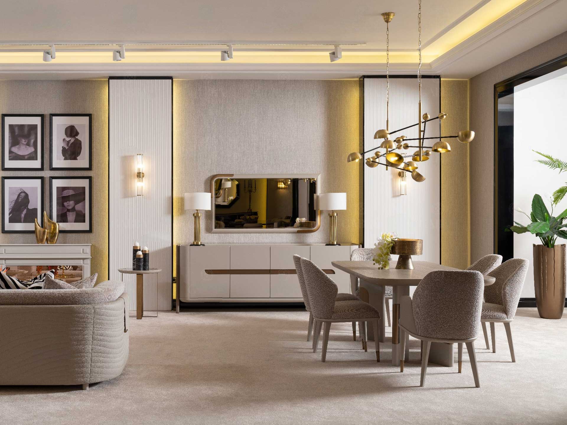 Table à manger Montelli – Image 3